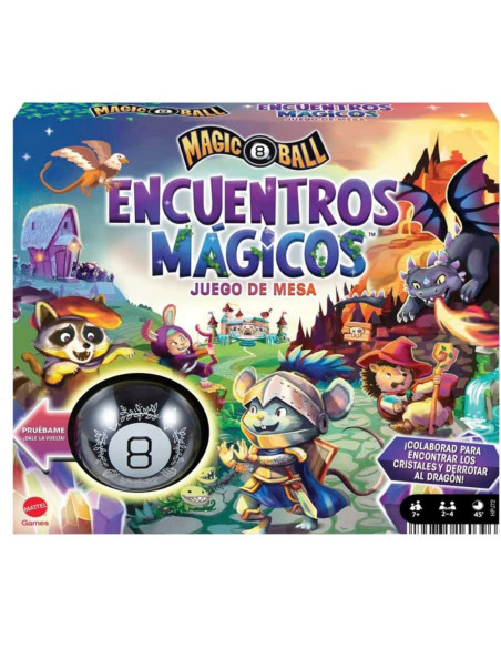 Juego mesa mattel bola 8 encuentros