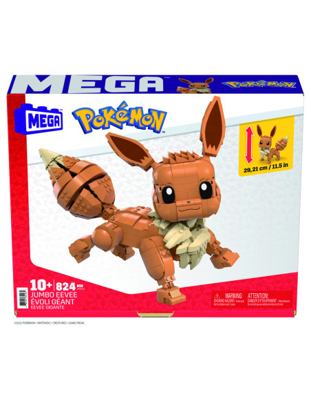 Figura mattel mega construx pokemon jumbo