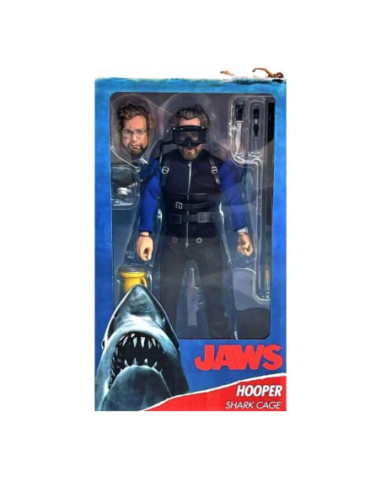Figura neca tiburon jaws scale clothed