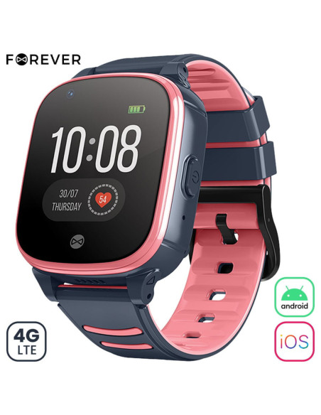 Reloj smartwatch forever look me kw - 500