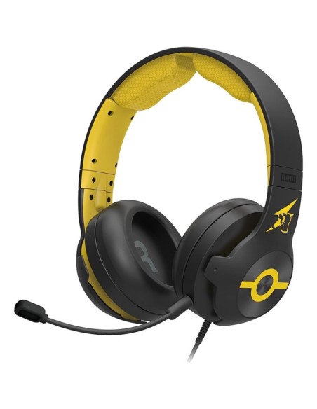 Auriculares micro gaming hori pro pikachu