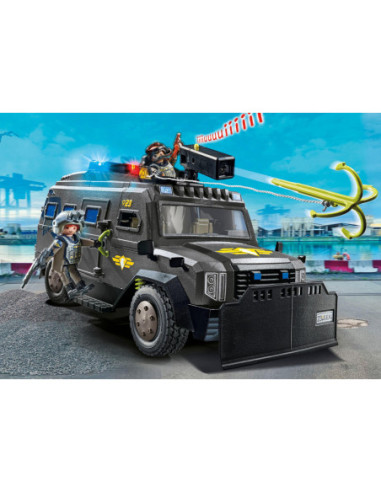 Playmobil fuerzas especiales vehículo todoterreno