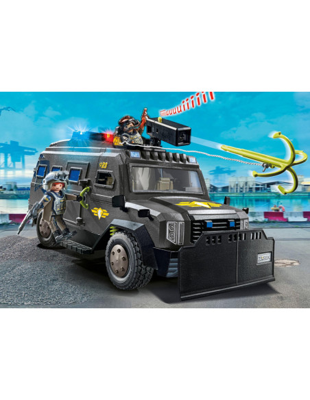 Playmobil fuerzas especiales vehículo todoterreno