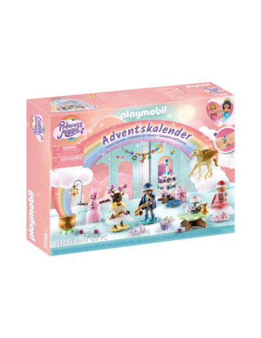 Calendario adviento playmobil arcoiris navidad