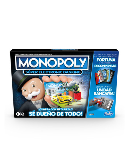 Juego mesa hasbro super electronic banking