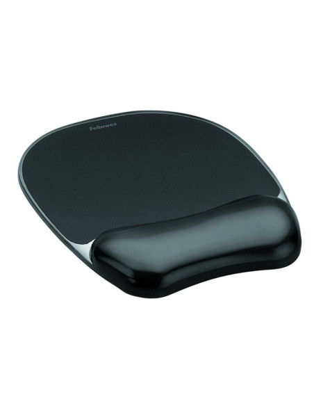 Alfombrilla y reposamuñecas fellowes gel crystal