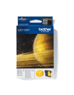 Cartucho tinta brother lc1100y amarillo 325