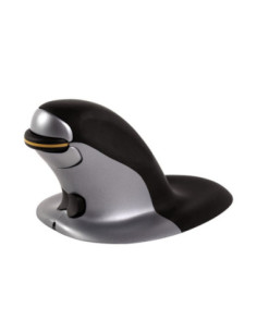 Raton inalambrico fellowes penguin ergonomico tamaño