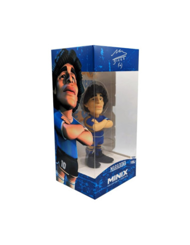 Figura minix maradona amarillo azul 12