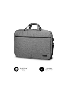 Maletin subblim elite portatil 13.3 pulgadas - 14 pulgadas gris