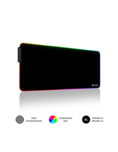 Alfombrilla subblim mouse pad premium led