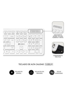 Teclado + raton subblim subkbc - cssw11 inalambrico
