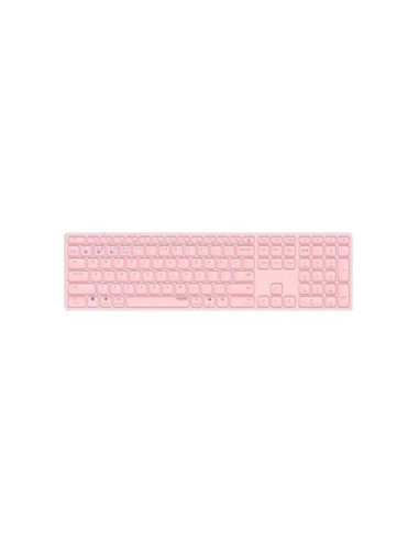 Teclado rapoo e9800m rosa inalambrico