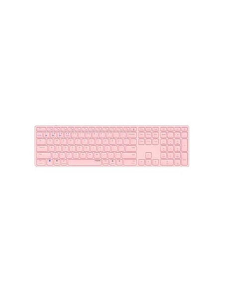 Teclado rapoo e9800m rosa inalambrico