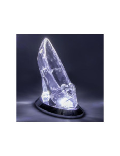 Lámpara 3d paladone cenicienta zapato cristal