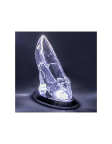 Lámpara 3d paladone cenicienta zapato cristal