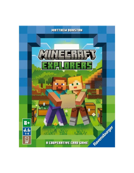 Juego mesa ravensburger minecraft explores