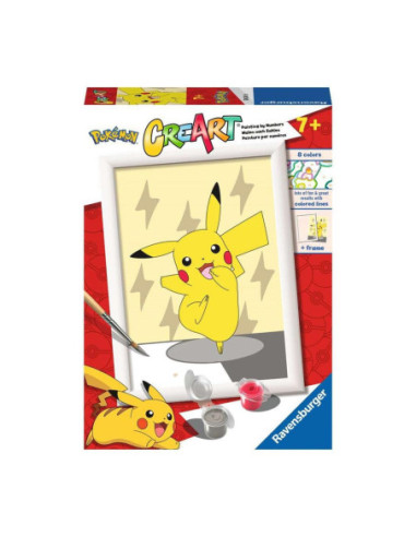 Kit pintar con números ravensburger creart