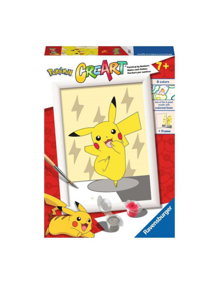 Kit pintar con números ravensburger creart