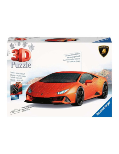 Puzzle 3d ravenzburger lamborghini huracan evo