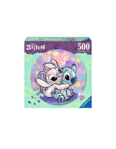 Puzzle ravensburger stitch y ángel 500