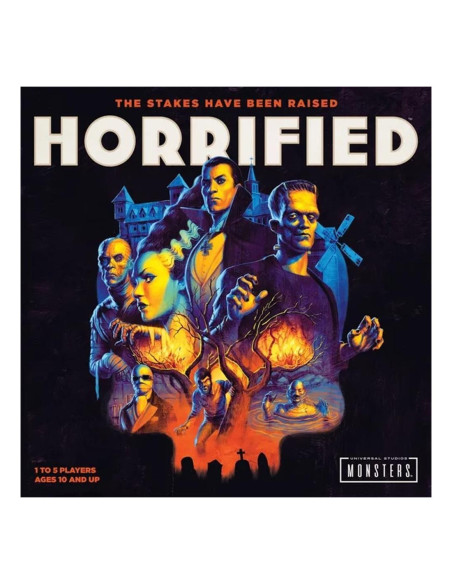 Juego mesa ravensburger horrified universal monsters