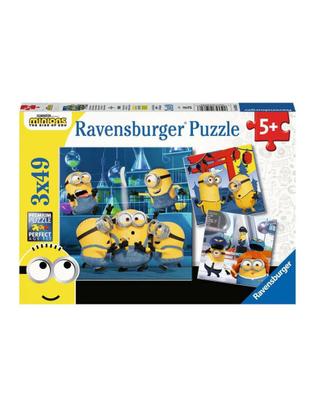 Puzzle ravensburger minions 3x49
