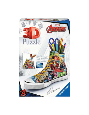 Puzzle 3d ravensburger sneaker -  avengers