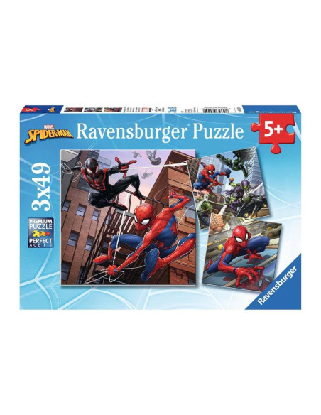 Puzzle ravensburger spiderman 3x49