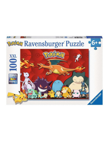 Puzzle ravensburger pokemon 6+ 100 piezas