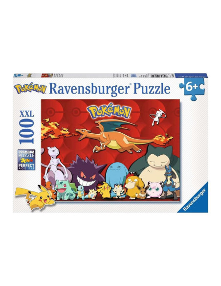 Puzzle ravensburger pokemon 6+ 100 piezas