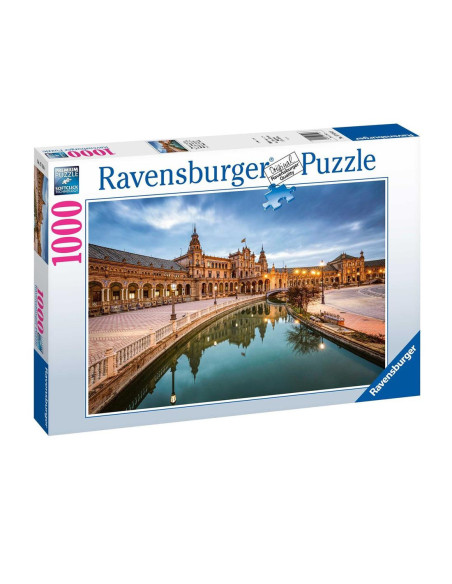 Puzzle ravensburger plaza españa -  sevilla