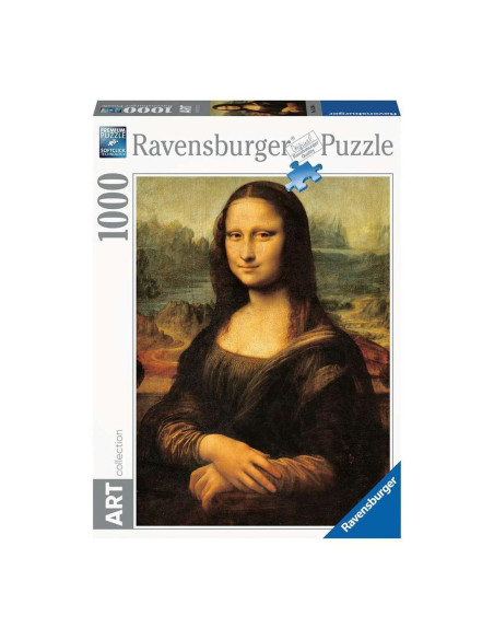 Puzzle ravensburger leonardo: la gioconda 1000