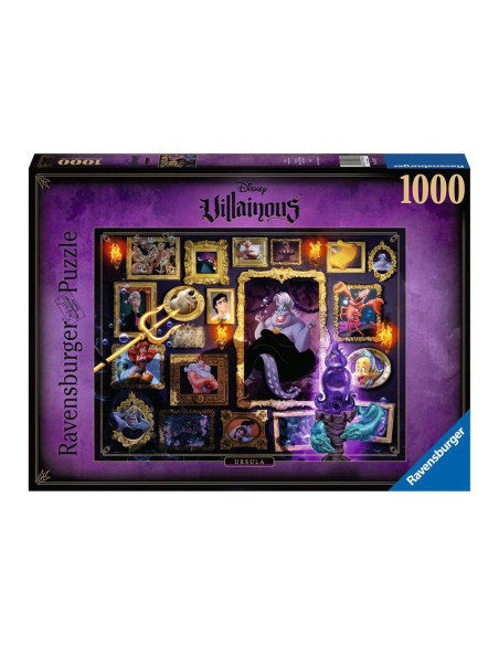 Puzzle ravensburger disney villainous: ursula 1000