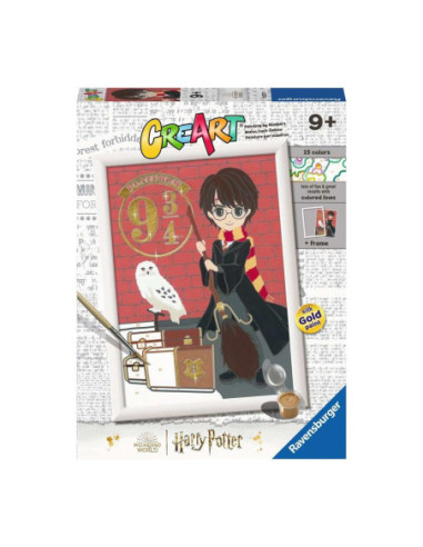 Kit pintar con números ravensburger creart