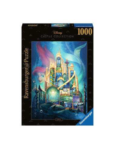 Puzzle ravensburger disney castles -  ariel