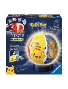 Puzzle 3d ravensburger nightlamp pokemon