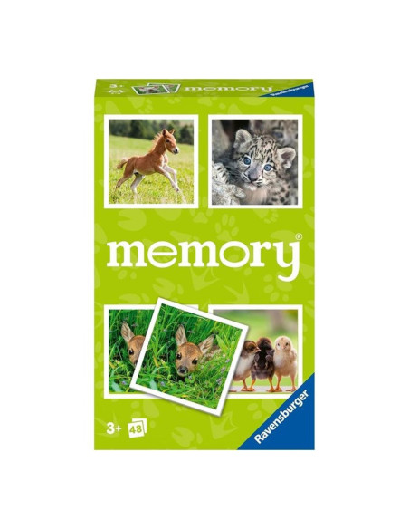Juego mesa ravensburger memory animal baby