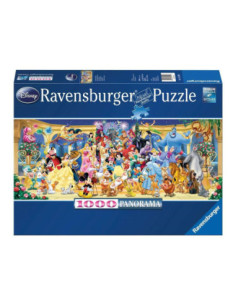 Puzzle ravensburger panorama: disney 1000 piezas