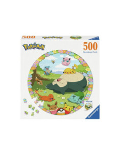 Puzzle ravenzburger pokemon round 500 piezas