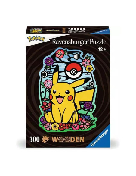 Puzzle madera ravensburger pokemon pikachu 300