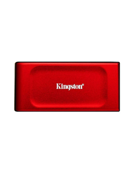 Ssd externo kingstón xs1000 rojo