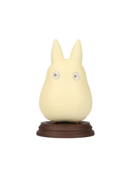 Totoro blanco sorprendido estatua 10 8