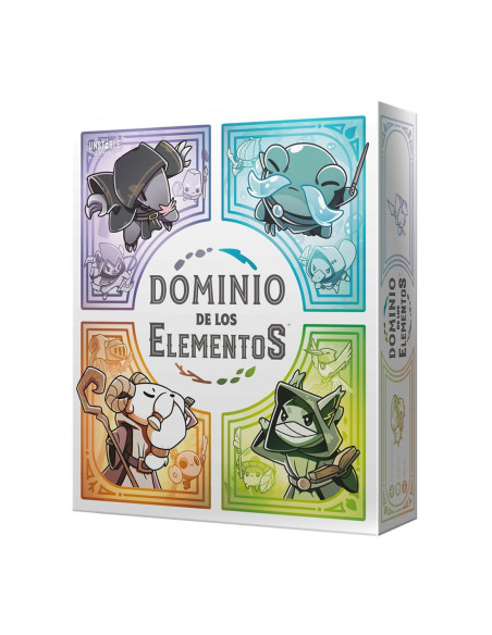 Juego mesa dominio los elementos