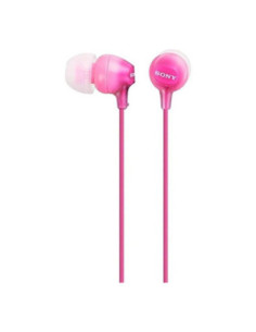 Auriculares sony mdr - ex15appiz jack 3.5mm rosa