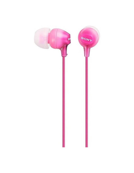 Auriculares sony mdr - ex15appiz jack 3.5mm rosa