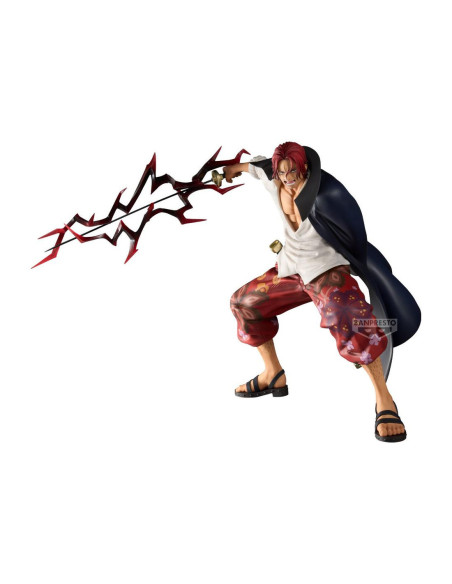 Figura banpresto one piece grandsita shanks