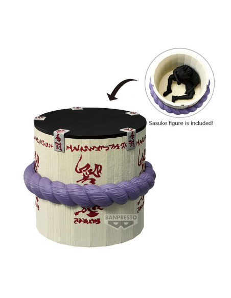 Figura banpresto naruto fl sasuke's coffin