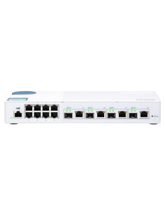 Switch qnap qsw - m408 - 4c l2 4x10gbe 8xgbe