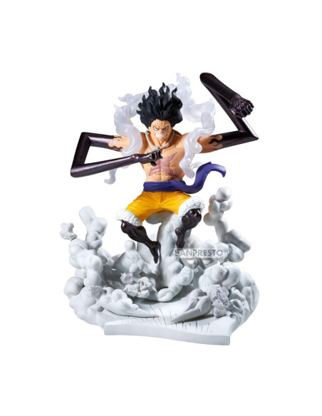 Figura banpresto one piece senkozekkei - monkey d.luffy